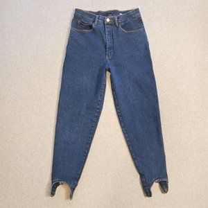 Vintage Womens Jordache High Waist Jeans 12 29x27 90s Mom Stretch Denim Cotton